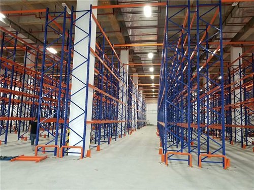 高位重型貨架完成圖